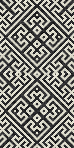 Deco Bloom Rug - Silver Lining