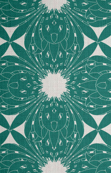 Sample Swatch - Deco Bloom Fabric