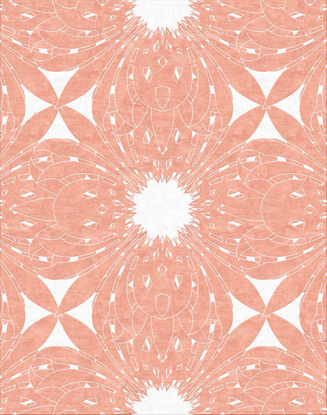 Bloom Rug - Salmon