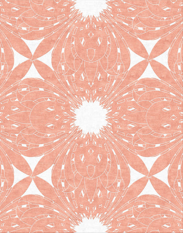 Bloom Rug - Salmon