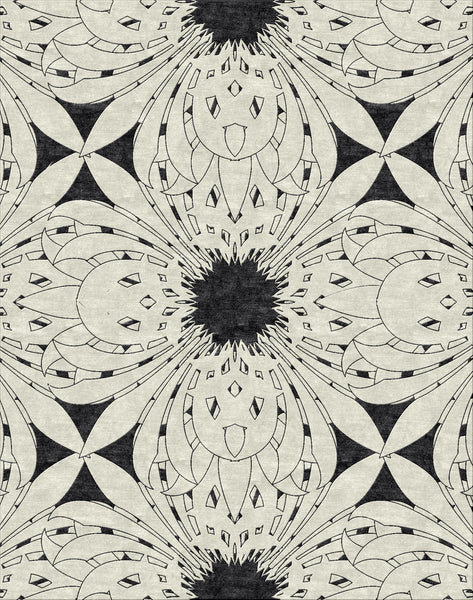 Bloom Rug - Silver Lining