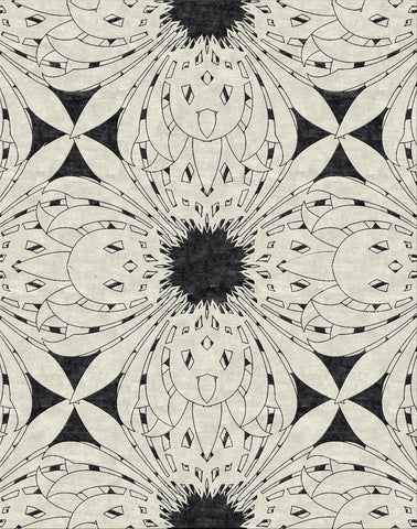 Bloom Rug - Silver Lining