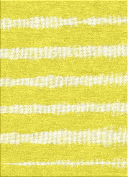 Bush Track Rug - Lemon