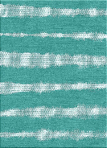 Bush Track Rug - Teal
