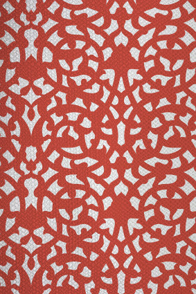 Sample Swatch - Chinese Door Fabric