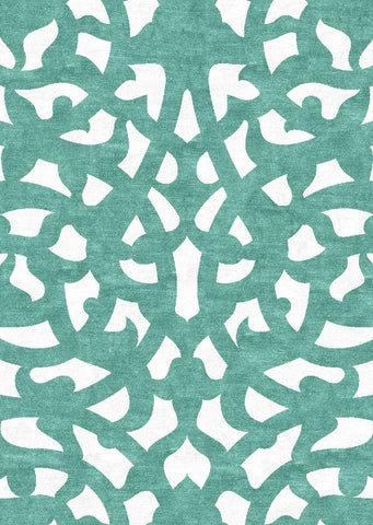 Chinese Door Rug - Wineberry