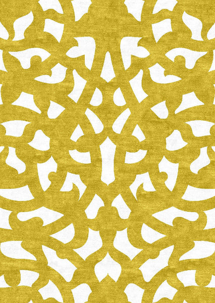 Chinese Door Rug - Sulphur