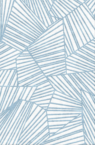 Chrysler Rug - Pastel Blue