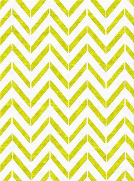 Crossing Solid Rug - Limeade