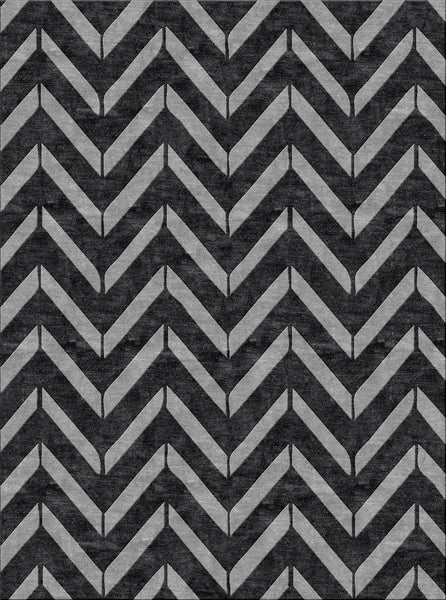 Crossing Solid Rug - Storm