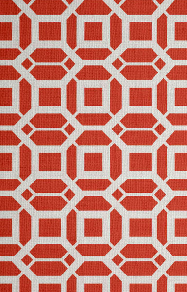 Sample Swatch - Deco Lattice Fabric