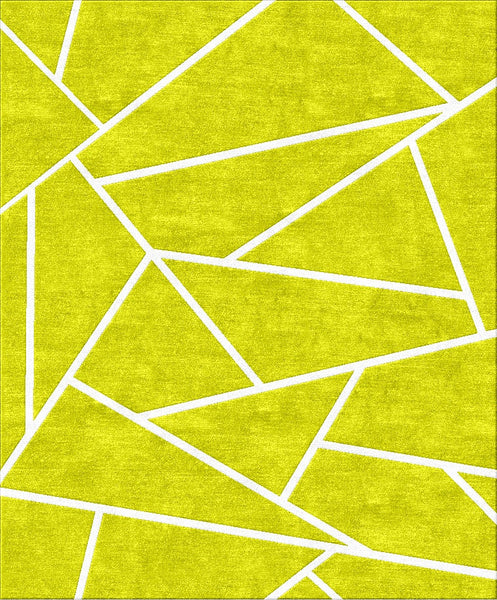 Facet Rug - Limeade