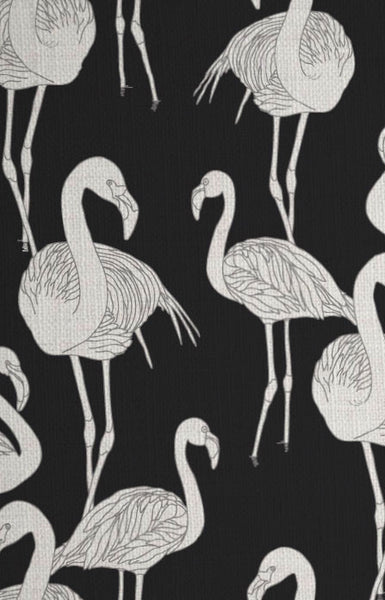 Sample Swatch - Deco Flamingo Fabric