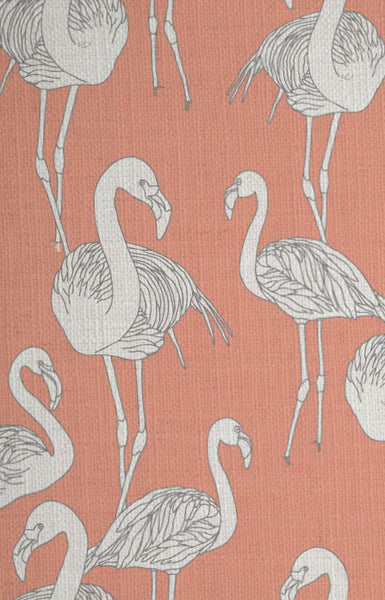 Sample Swatch - Deco Flamingo Fabric
