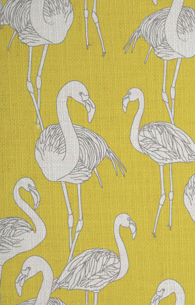 Sample Swatch - Deco Flamingo Fabric