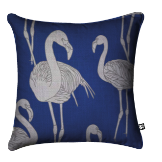 Deco Flamingo Cushion