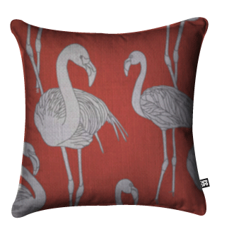 Deco Flamingo Cushion