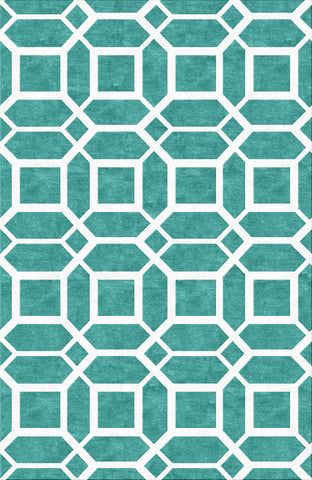 Lattice Rug - Atlantis