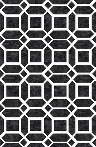 Lattice Rug - Beluga