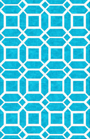 Lattice Rug - Malibu