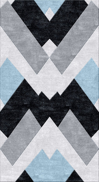 Leslie Rug - Pastel Blue