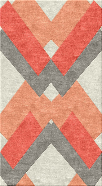 Leslie Rug - Spiced Coral