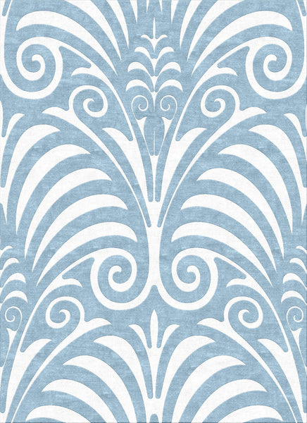 Moderne Rug - Pastel Blue