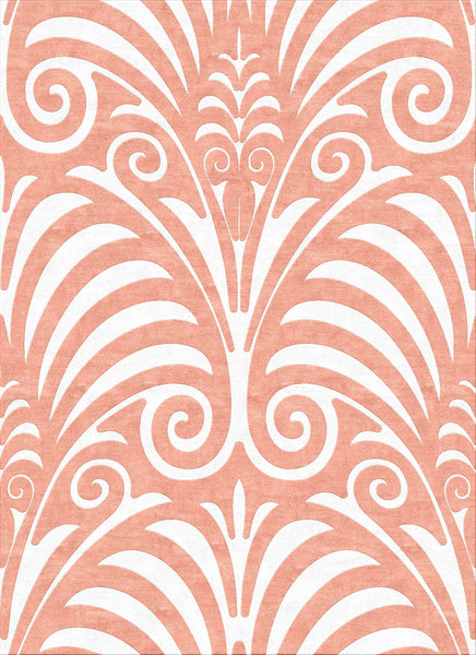 Moderne Rug - Salmon