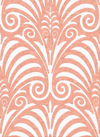 Moderne Rug - Salmon