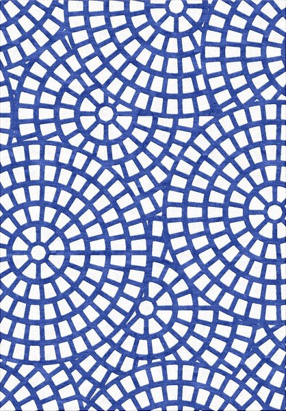 Mosiac Rug - Dazzling Blue