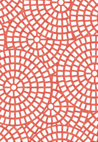 Mosiac Rug - Spiced Coral