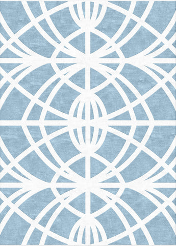 Neo Rug - Pastel Blue