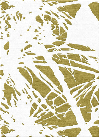 Pandanus Palm Rug - Dirty Olive