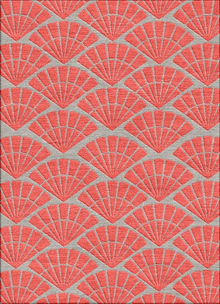 Sensu Fan  Rug - Ecru