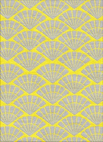 Sensu Fan  Rug - Jellybean