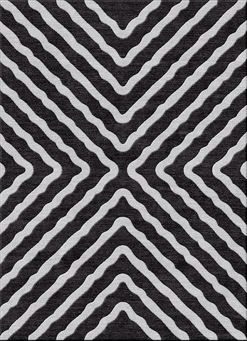 Serpent Rug - Caviar