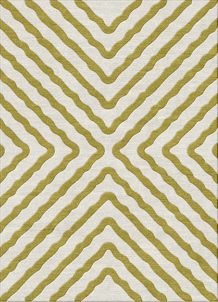 Serpent Rug - Dirty Olive