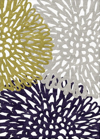 Warratah Rug - Dirty Olive